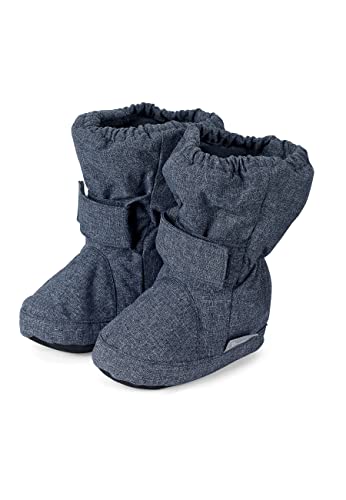 Sterntaler Jungen babyschoen Stiefel, Blau (melange), 17/18 EU von Sterntaler