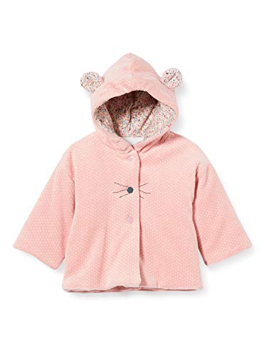 Sterntaler Baby - Mädchen Kapuzen-jacke Nicki Mabel Cotton Lightweight Jacket, Rosa, 62 EU von Sterntaler