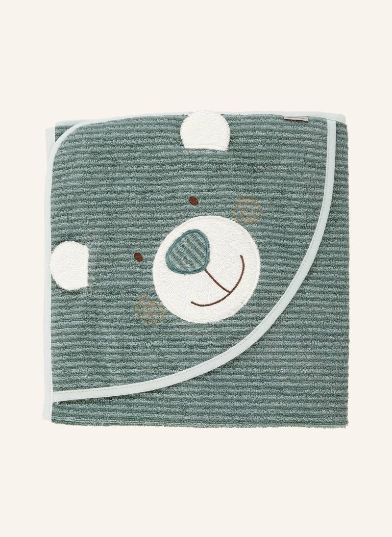 Sterntaler Kapuzenbadetuch 100 X 100 Cm Ben gruen von Sterntaler