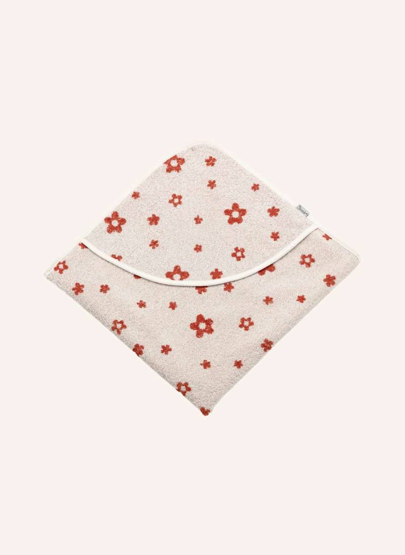 Sterntaler Kapuzenbadetuch 80X80 Sunny weiss von Sterntaler