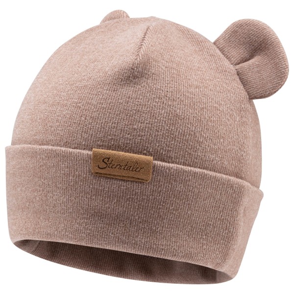 Sterntaler - Kid's Beanie mit Ohren - Mütze Gr 47 cm braun von Sterntaler