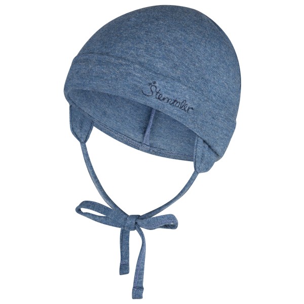 Sterntaler - Kid's OCS Beanie Melange - Mütze Gr 45 cm blau von Sterntaler