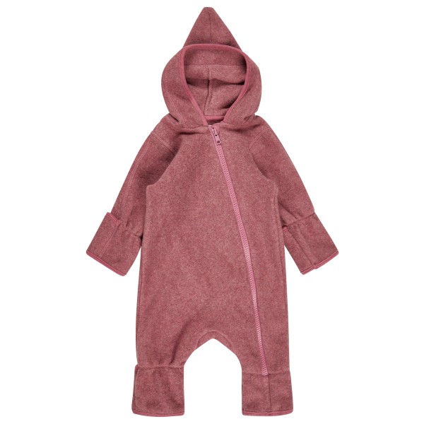 Sterntaler - Kid's Overall Fleece - Overall Gr 80 rot/rosa von Sterntaler