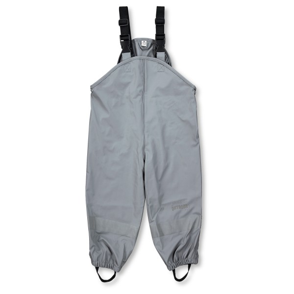 Sterntaler - Kid's Regenträgerhose Ungefüttert - Regenhose Gr 92 grau von Sterntaler