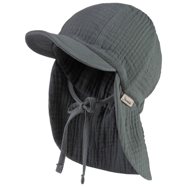 Sterntaler - Kid's Schirmmütze Nacken Musselin Bindeband - Cap Gr 43 cm grau Sterntaler - Kid's Schirmmütze Nacken Musselin Bindeband - Cap Gr 43 cm grau von Sterntaler