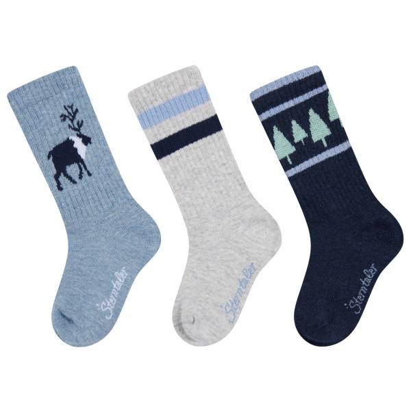 Sterntaler - Kid's Socken 3-Pack - Multifunktionssocken Gr 17-18 grau Sterntaler - Kid's Socken 3-Pack - Multifunktionssocken Gr 17-18 grau von Sterntaler