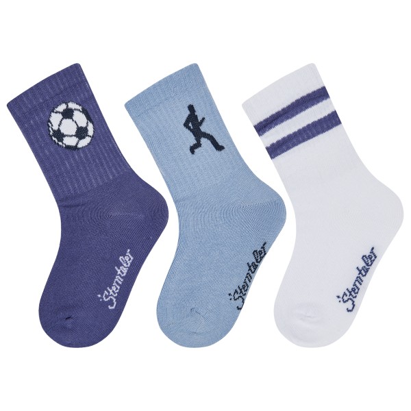 Sterntaler - Kid's Socken 3-Pack - Multifunktionssocken Gr 19-22 blau Sterntaler - Kid's Socken 3-Pack - Multifunktionssocken Gr 19-22 blau von Sterntaler
