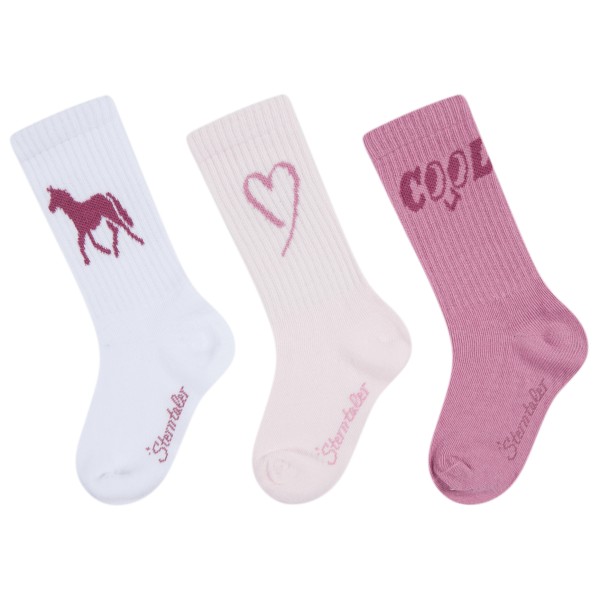 Sterntaler - Kid's Socken 3-Pack - Multifunktionssocken Gr 31-34 weiß von Sterntaler
