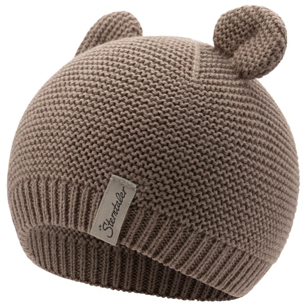 Sterntaler - Kid's Strickmütze Ohren - Mütze Gr 47 cm braun von Sterntaler