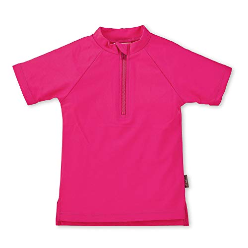 Sterntaler Baby - Mädchen Kurzarm-schwimmshirt Rash Guard Shirt, Magenta, 86-92 von Sterntaler