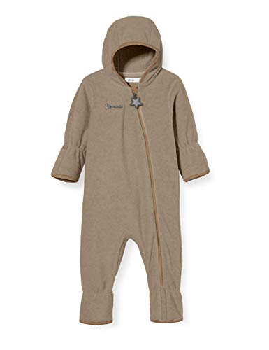 Sterntaler Unisex Baby Overall, Braun Melange, 74 von Sterntaler