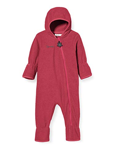 Sterntaler Unisex Baby Overall, Magenta Melange, 68 von Sterntaler