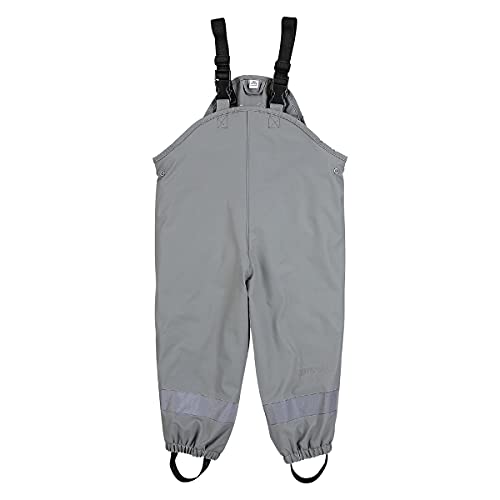 Sterntaler Regenhose gefüttert uni - Kinder Regenhose wasserdicht - Unisex Matsch- und Buddelhose mit verschweißten Nähten und elastischen Hosenträgern - Regenbekleidung warm - mittelgrau, Größe 122 Sterntaler Regenhose gefüttert uni - Kinder Regenhose wasserdicht - Unisex Matsch- und Buddelhose mit verschweißten Nähten und elastischen Hosenträgern - Regenbekleidung warm - mittelgrau, Größe 122 von Sterntaler