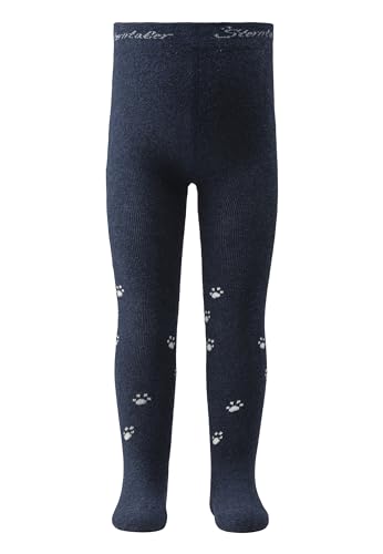 Sterntaler Kinder Strumpfhose mit Motiv Eisbär, Jungen - komfortable Strumpfhose mit weichem Innenfrottee und Po-Motiv - marine, 116 von Sterntaler
