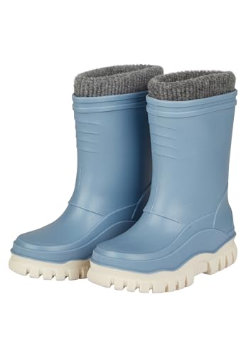 Sterntaler Gummistiefel uni gefüttert - Jungen Kinder Regenstiefel mit herausnehmbarem Innenschuh - warme, wasserdichte Kinderstiefel - Matsch- und Regenschuhe, blau, Größe 23 Sterntaler Gummistiefel uni gefüttert - Jungen Kinder Regenstiefel mit herausnehmbarem Innenschuh - warme, wasserdichte Kinderstiefel - Matsch- und Regenschuhe, blau, Größe 23 von Sterntaler