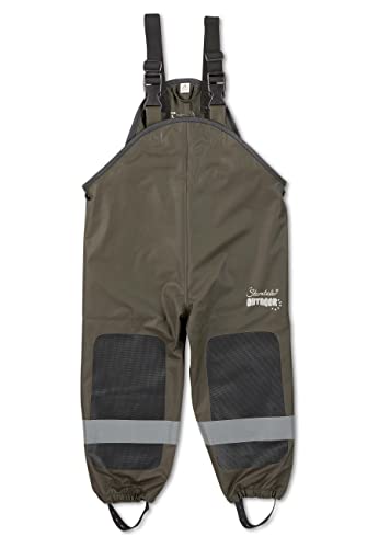 Sterntaler Kleinkind Jungen Regenhose Kinder Funktions-Regenhose - Regenhose Kinder - Wasserdicht Druckknopf und verschweißte Nähte - dunkelgrün, 116 Sterntaler Kleinkind Jungen Regenhose Kinder Funktions-Regenhose - Regenhose Kinder - Wasserdicht Druckknopf und verschweißte Nähte - dunkelgrün, 116 von Sterntaler