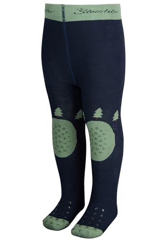 Sterntaler Unisex Krabbelstrumpfhose Bär, Marine, 80 von Sterntaler