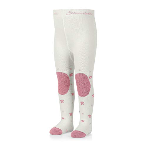 Sterntaler Baby - Mädchen Krabbelstrumpfhose Mabel Tights, Ecru, 86 von Sterntaler