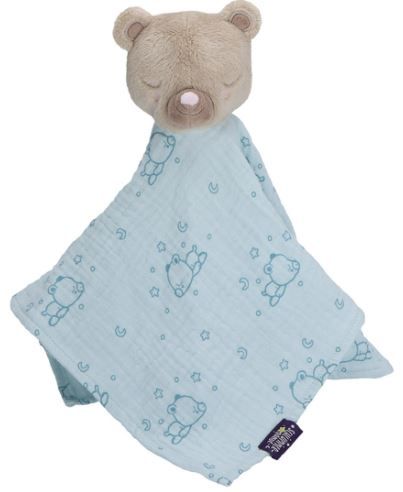 Sterntaler Kuscheltuch Kleiner Bär blau 36 cm von Sterntaler