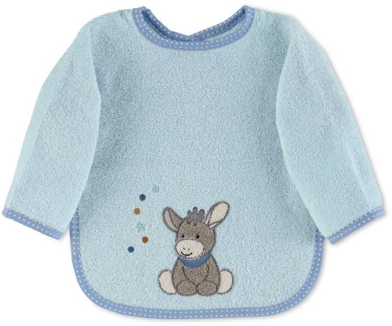 Sterntaler Lätzchen "Ärmellätzchen, Emmi, hellblau" von Sterntaler
