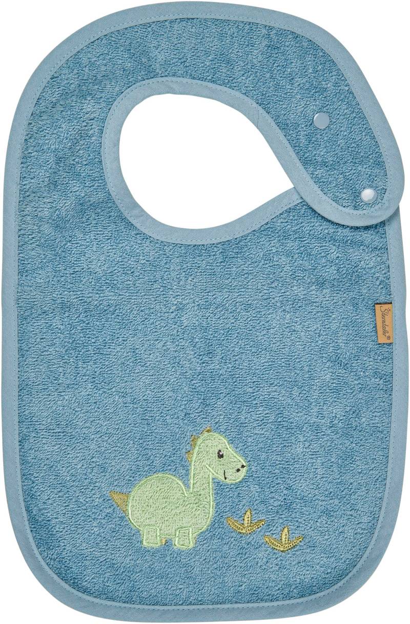 Sterntaler Lätzchen "Dino Rexi, blau" von Sterntaler