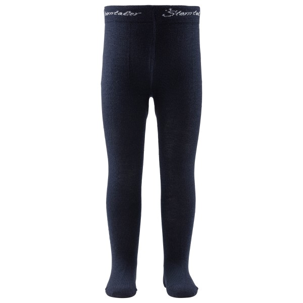 Sterntaler - Little Kid's Strumpfhose Wolle - Strumpfhose Gr 74 blau/schwarz von Sterntaler