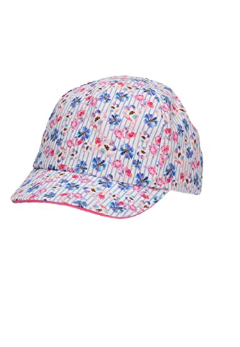 Sterntaler Mädchen Baseball-cap Blue Flower Baseballkappe, Rosa, 45 von Sterntaler