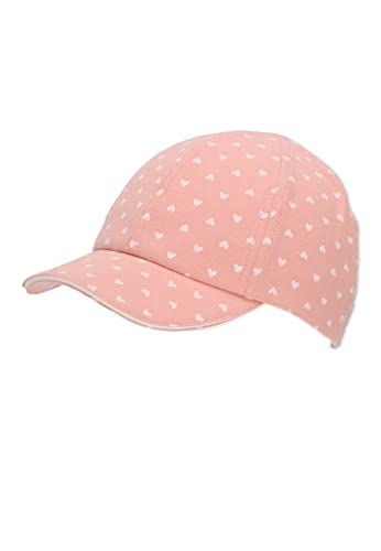 Sterntaler Mädchen Baseball-Cap Heart Baseballkappe, zartrosa, 47 von Sterntaler