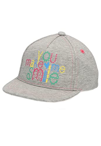 Sterntaler Mädchen Baseball-Cap Smile Baseballkappe, Silber, 45 von Sterntaler