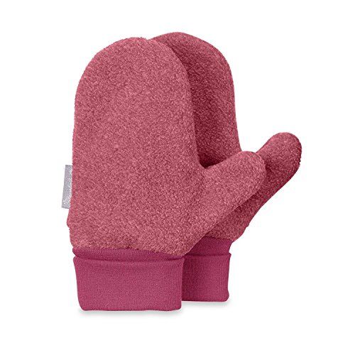 Sterntaler - Mädchen Fäustlinge Handschuhe Fleece, rot von Sterntaler