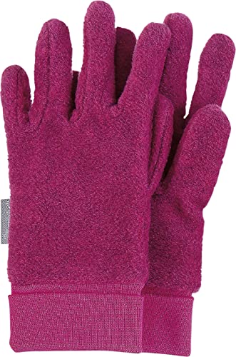 Sterntaler Fingerhandschuh Microfleece mit elastischen Bündchen – Warme Kinder Handschuhe – Mädchen Winterhandschuhe - Accessoire für kühlere Tage – pink melange, Größe 6 von Sterntaler