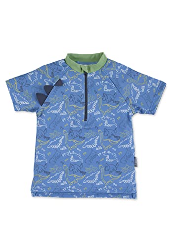 Sterntaler Mädchen Kurzarm-schwimmshirt Dino Schwimmshirt-Set, Blau, 74-80 EU von Sterntaler