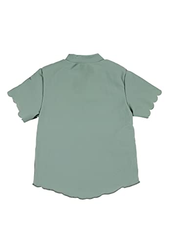 Sterntaler Unisex Kinder Mädchen Schwimmshirt Kurzarm Kinder UV-Schutz 50+ grün, 104 von Sterntaler