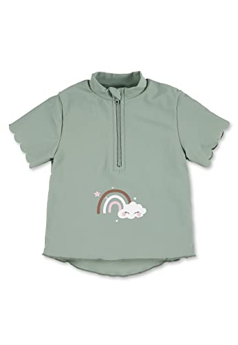 Sterntaler Unisex Kinder Mädchen Schwimmshirt Kurzarm Kinder UV-Schutz 50+ grün, 80 von Sterntaler