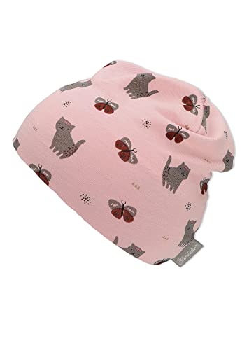 Sterntaler Mädchen Miezi Beanie-Mütze, rosa, 39 von Sterntaler