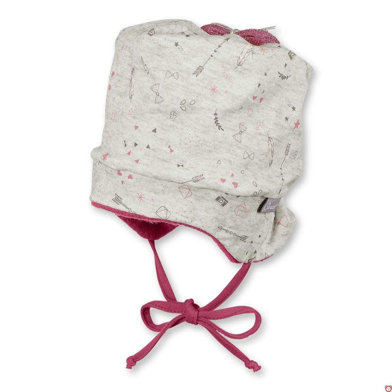 Sterntaler Mädchen Mütze mit Schleife von Sterntaler