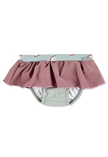 Sterntaler Unisex Kinder Mädchen Badehose Kinder-Badehose Regenbogen UV-Schutz 50+ grün, 74-80 von Sterntaler