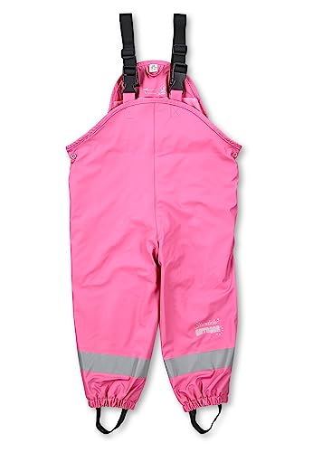 Sterntaler Unisex Kinder Regenträgerhose Gefüttert Rain Pants, Rosa, 86 von Sterntaler