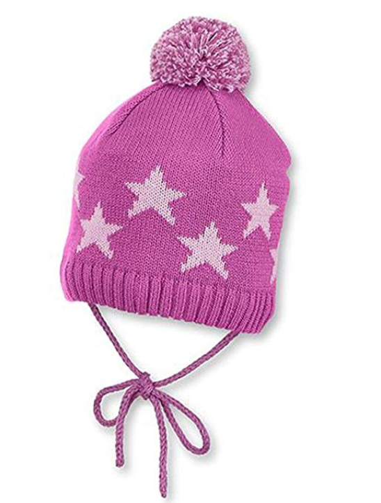 Sterntaler Mädchen Strickmütze lila von Sterntaler