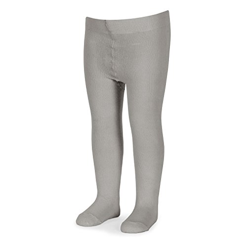 Sterntaler Mädchen Uni Strumpfhose, Silber Melange, 122-128 EU von Sterntaler
