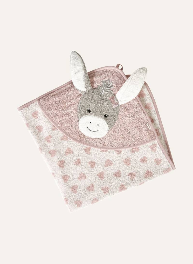 Sterntaler Motiv-Kapuzenbadetuch Emmi Girl pink von Sterntaler