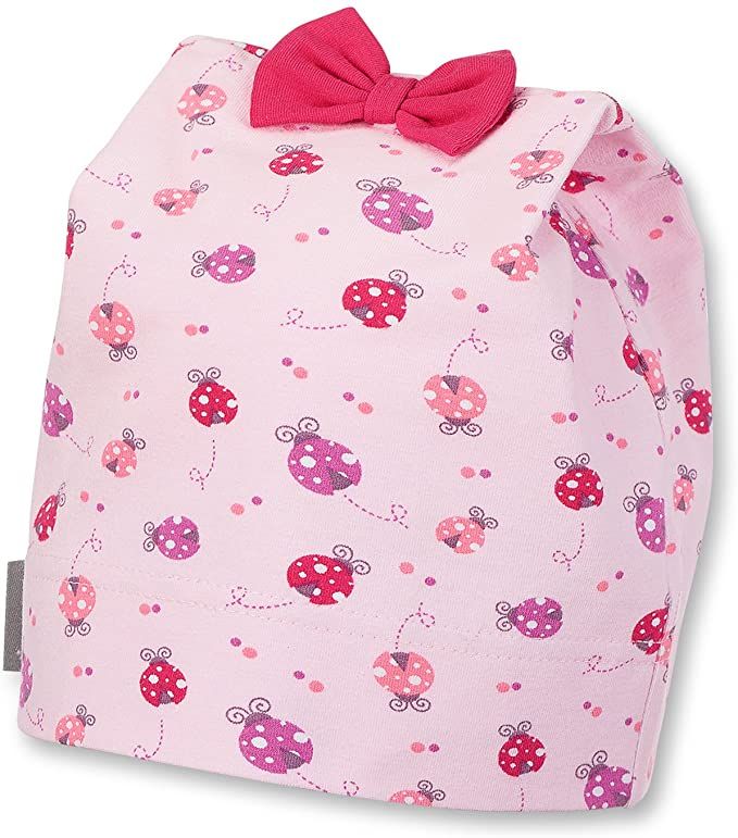 Sterntaler Mütze Mädchen Marienkäfer und Schleife von Sterntaler