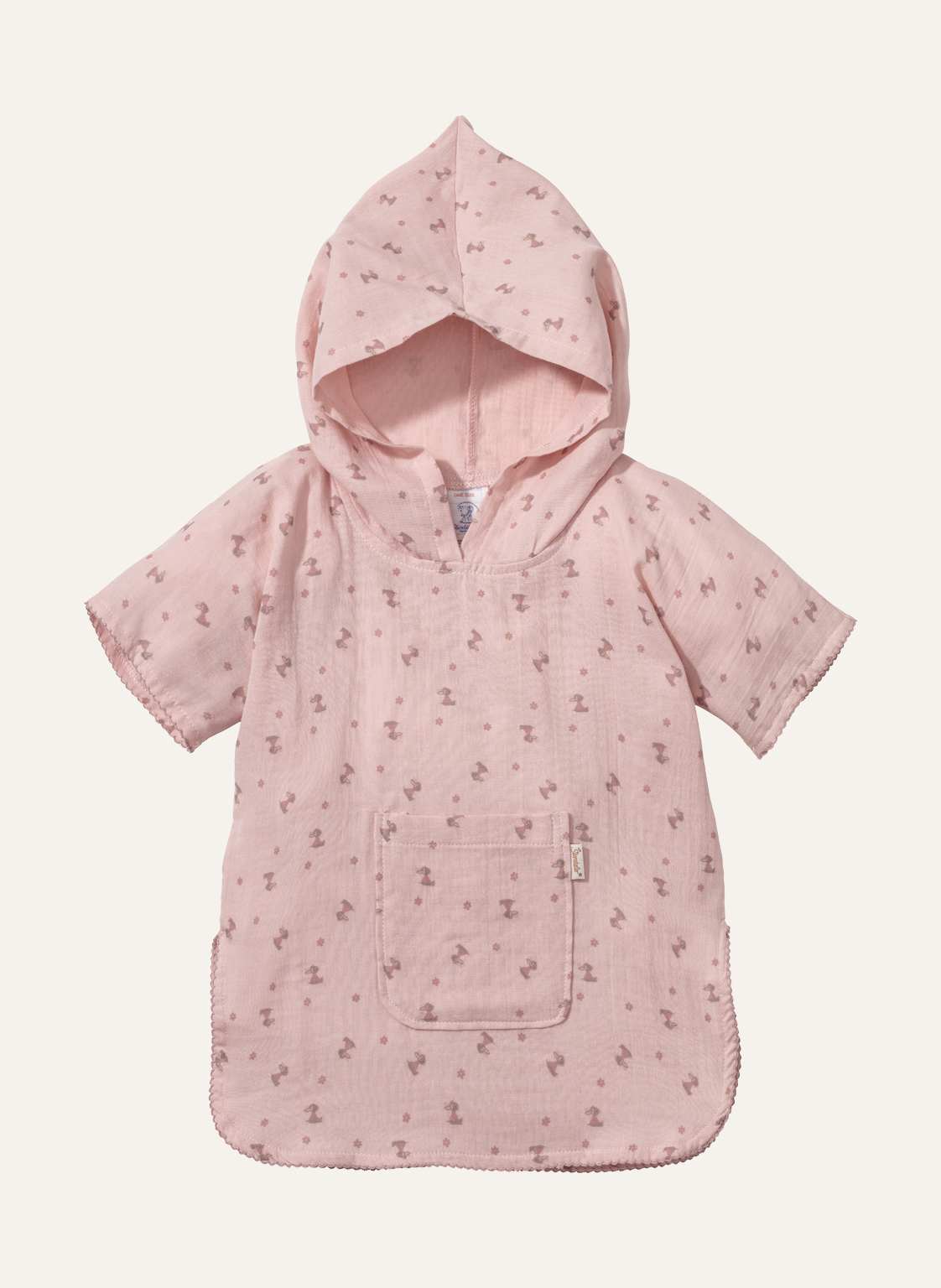 Sterntaler Musselin Poncho Emmi Girl pink von Sterntaler