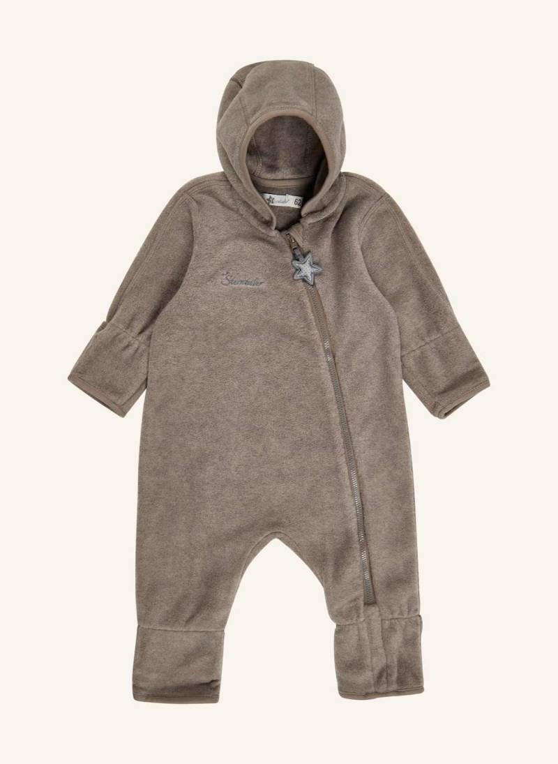 Sterntaler Overall Fleece braun von Sterntaler