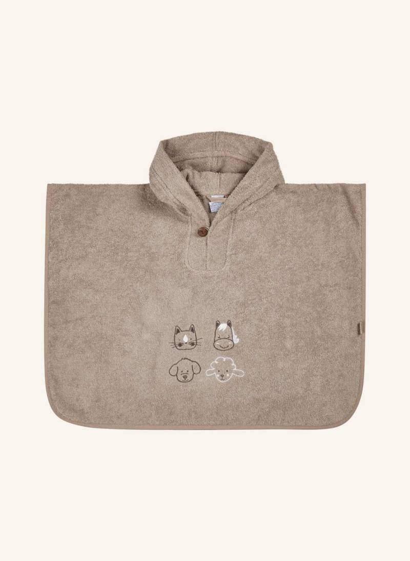 Sterntaler Poncho Bauernhof beige von Sterntaler