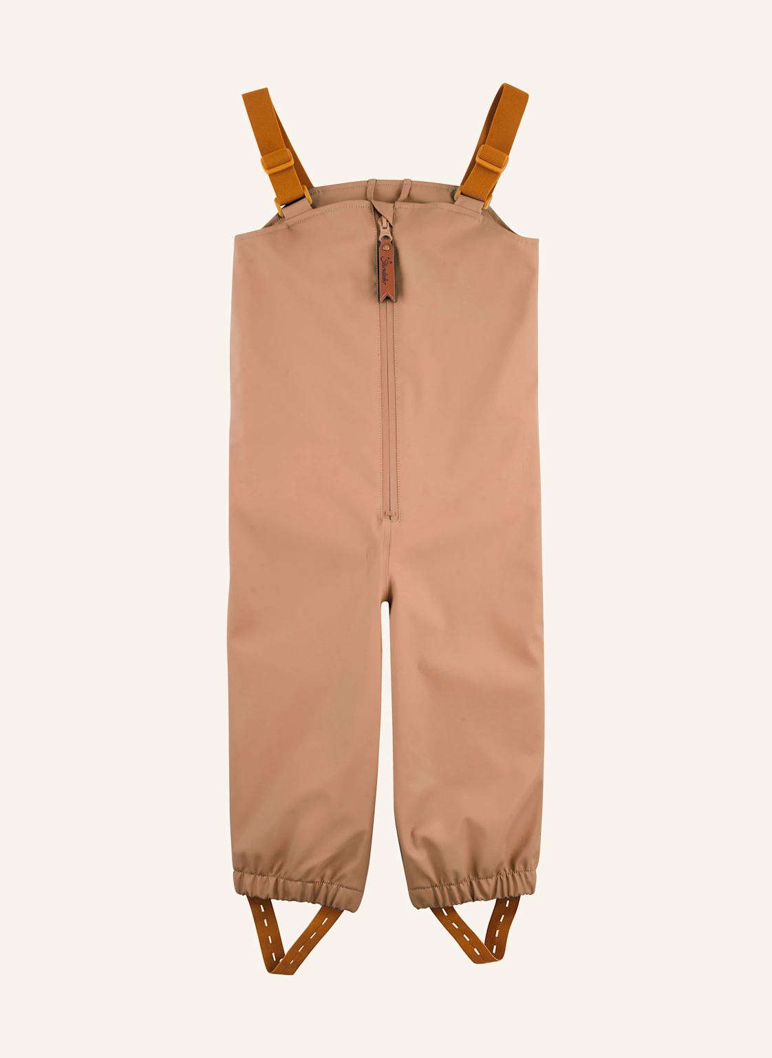 Sterntaler Regenhose Ungefüttert Uni braun von Sterntaler