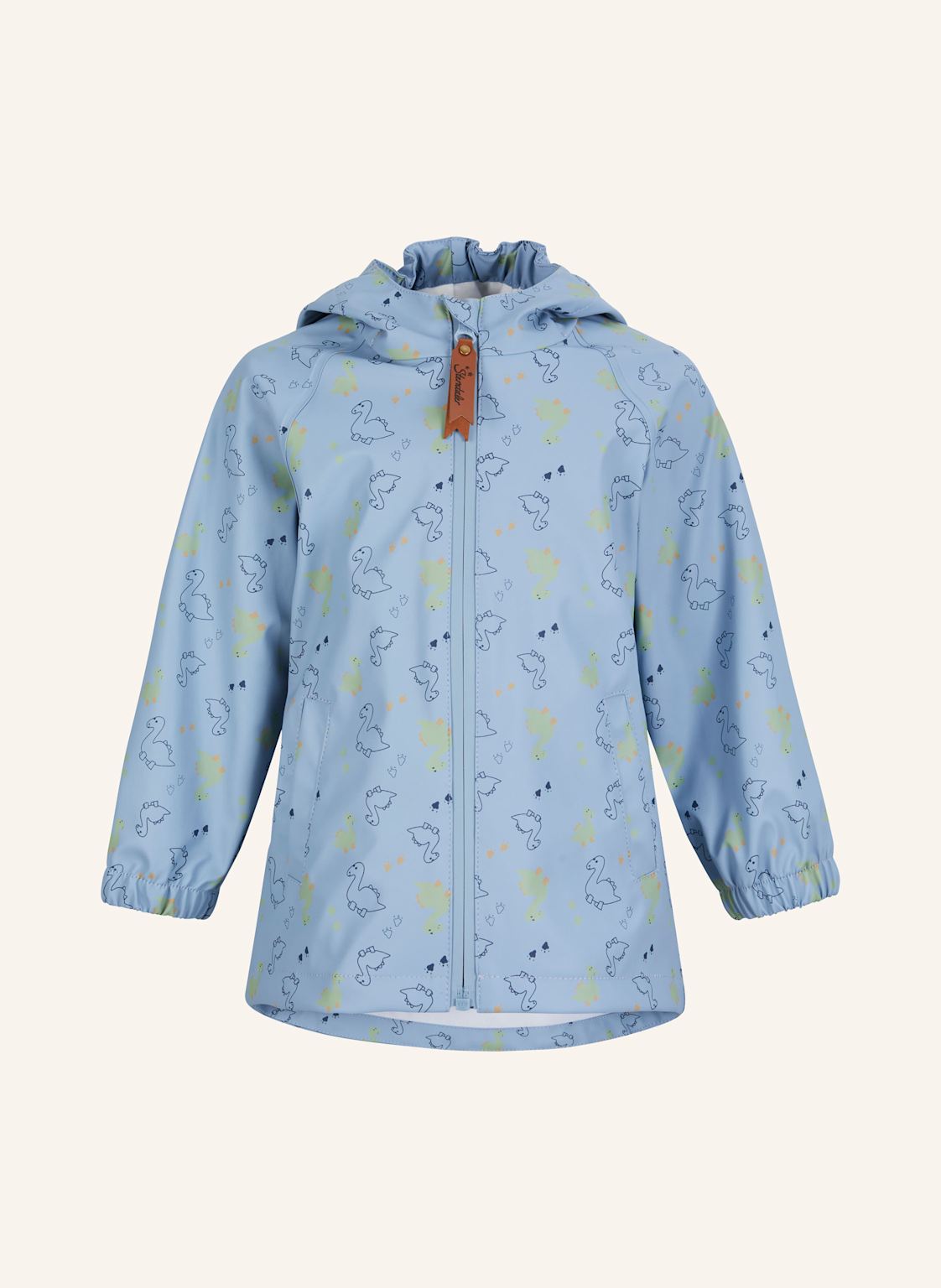 Sterntaler Regenjacke Ungefüttert Dino blau von Sterntaler