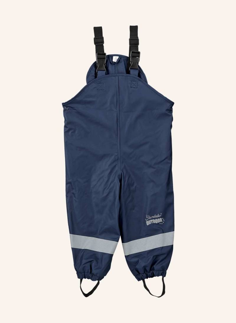 Sterntaler Regenträgerhose Gefüttert blau von Sterntaler