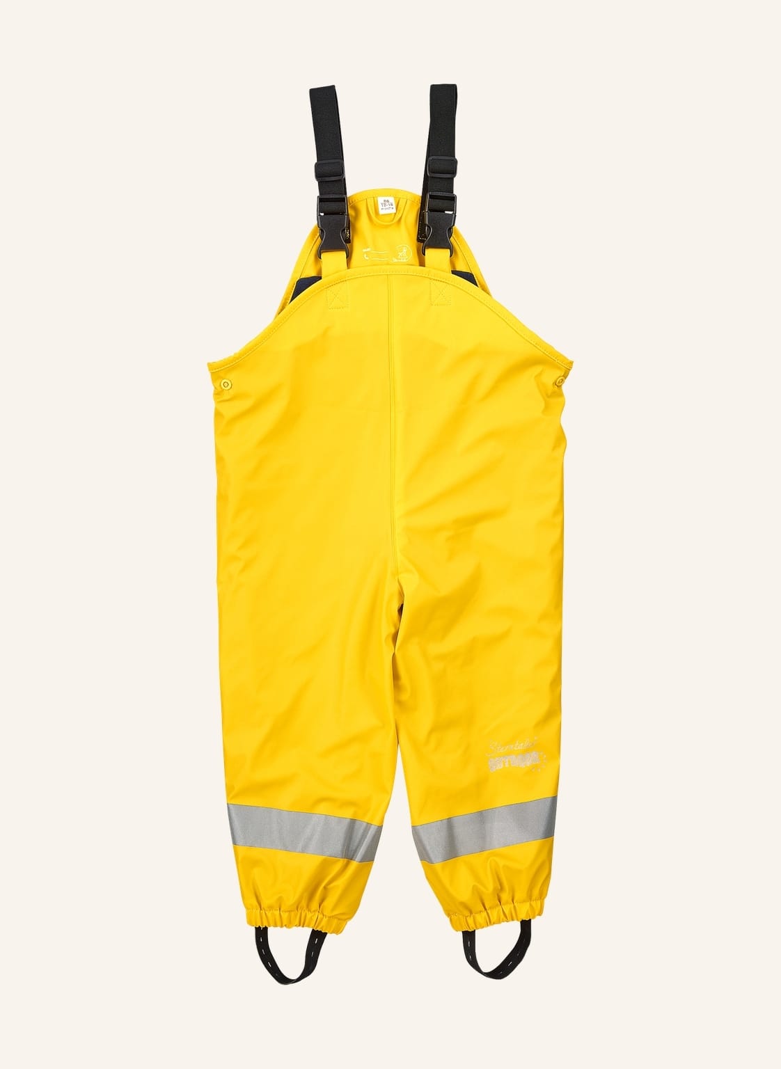 Sterntaler Regenträgerhose Gefüttert gelb von Sterntaler