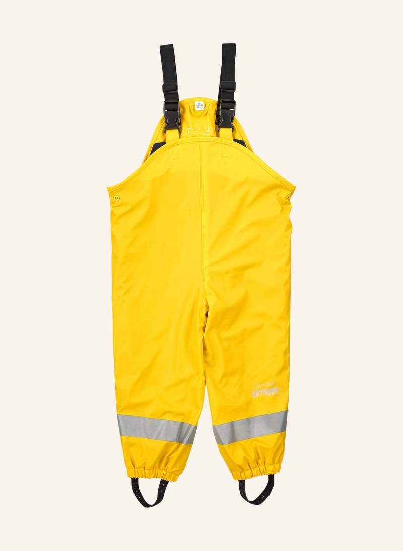 Sterntaler Regenträgerhose Gefüttert gelb von Sterntaler